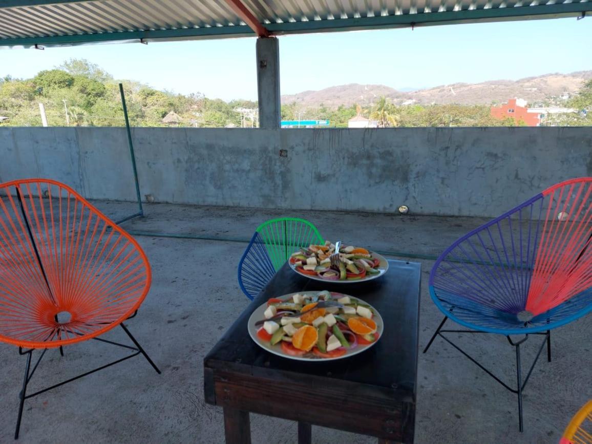 プエルト・エスコンディード Casa La Paz 1アパートホテル エクステリア 写真
